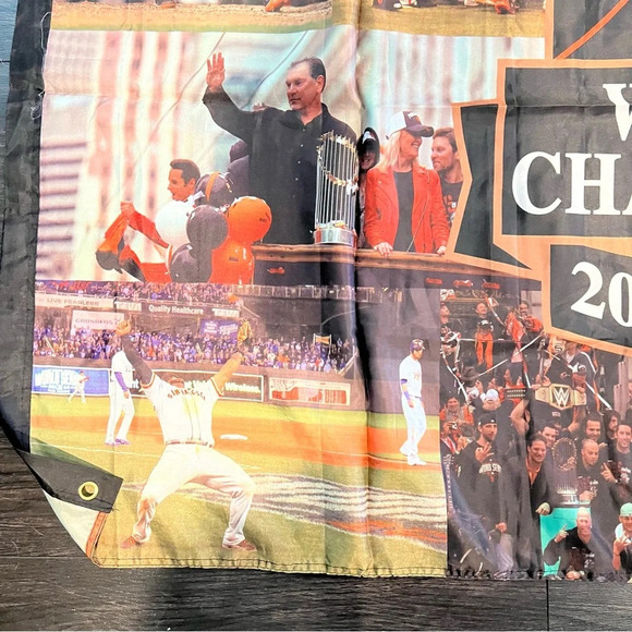 San Francisco Giants MLB 2014 World Series Baseball Team Flag Collectible - Picture 7 of 10